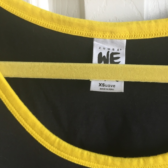 Zumba Mens Dancing at Dusk Tank Back to Black, XS - Picture 7 of 8